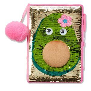 Justice for Girls Avocado Flip Sequin Journal Diary